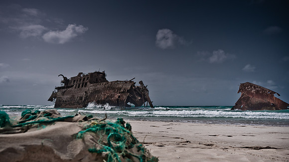 Shipwreck Boa Vista Cape Verde