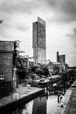 Rochdale Ship Canal & Beetham Tower
