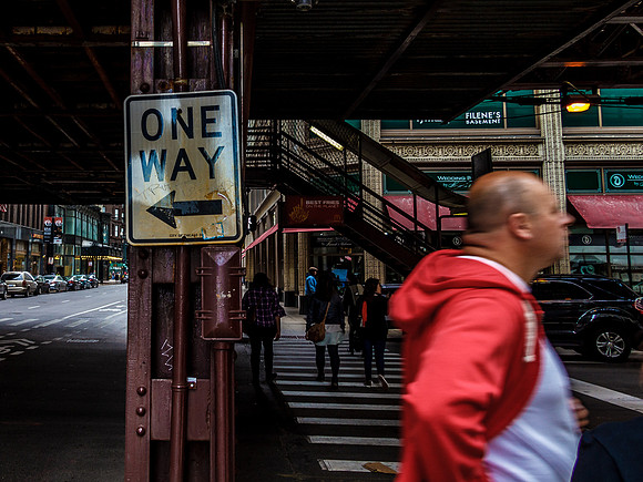 Wrong way!