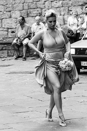 the bridesmaid
